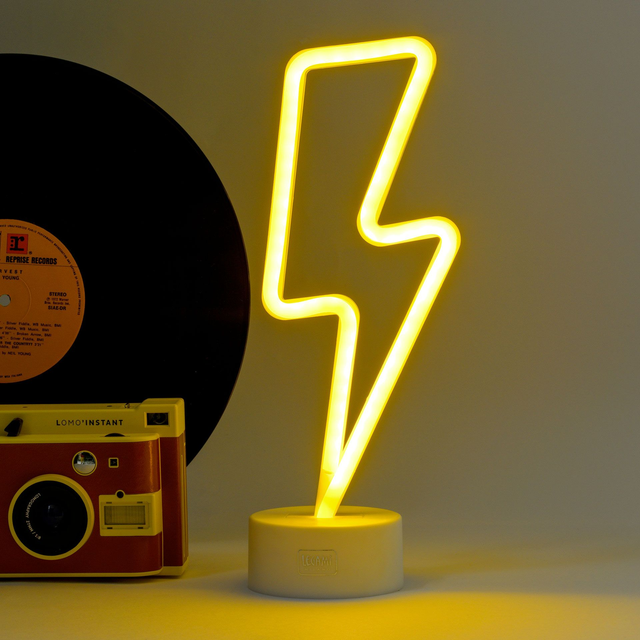 Lampada Led Effetto Neon Flash - It&#039;s a Sign 