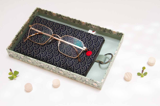 Funda para gafas Olas Blue 