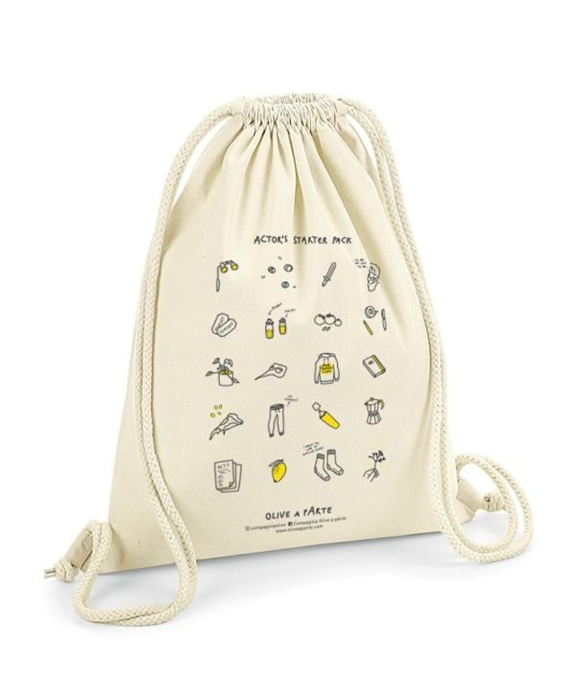 Sacca "Actor's starter pack"