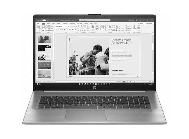 HP 17 Zoll Notebook · Intel-i5 · Linux Mint · 16GB RAM · 1000GB Datenspeicher SSD 