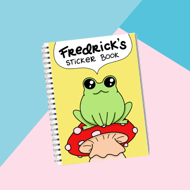 STICKER BOOK - Fredrik