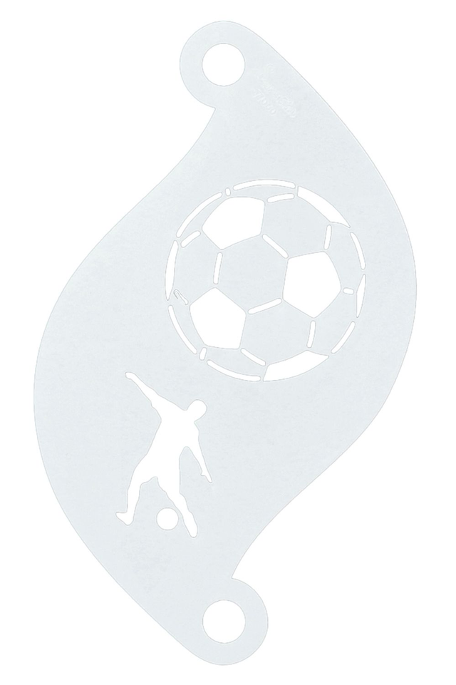 Superstar stencil “SOCCER”