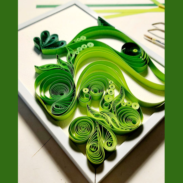 16/10 - Initiation au quilling création d’un tableau festif!