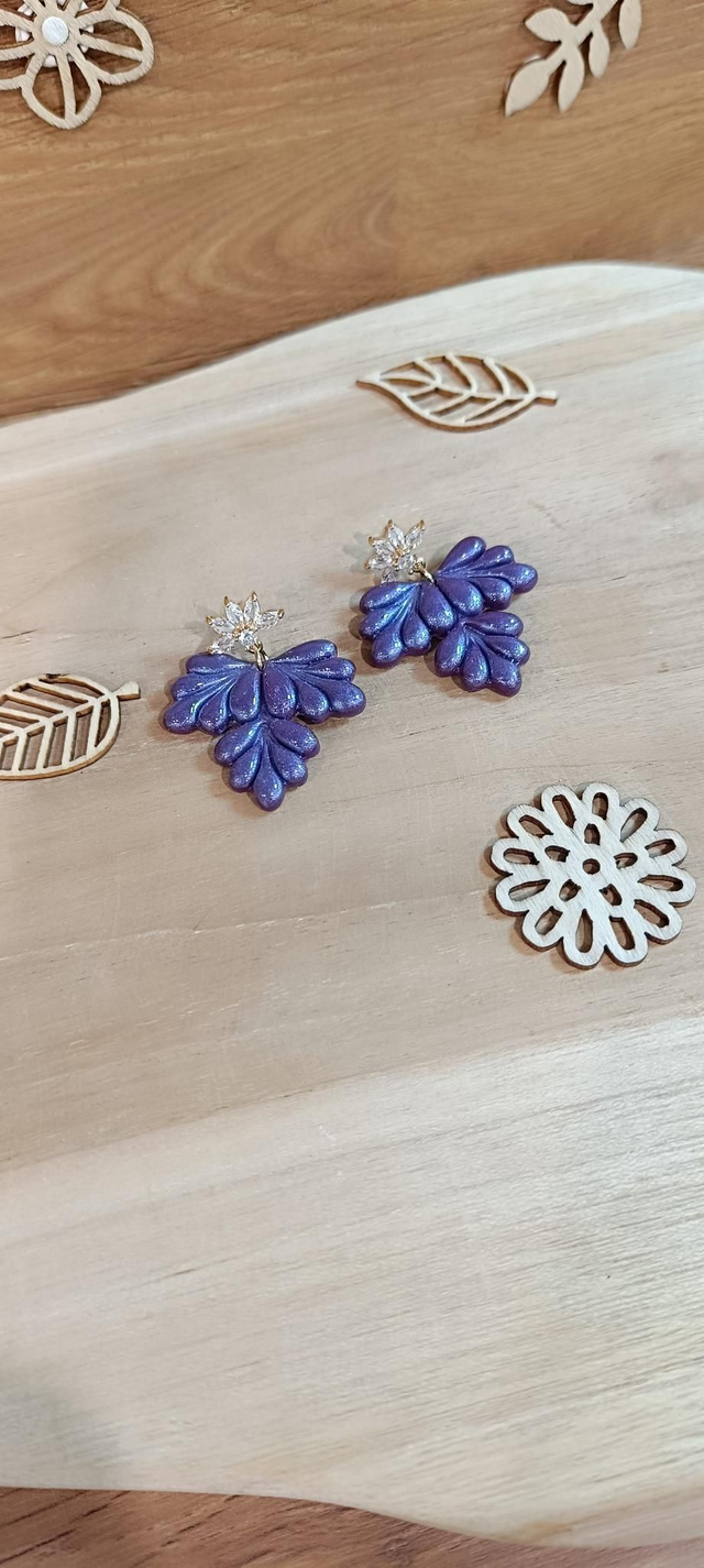 Boucles d'oreilles - Grappe