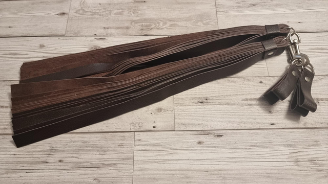 Poi floggers (Finger floggers) Leather