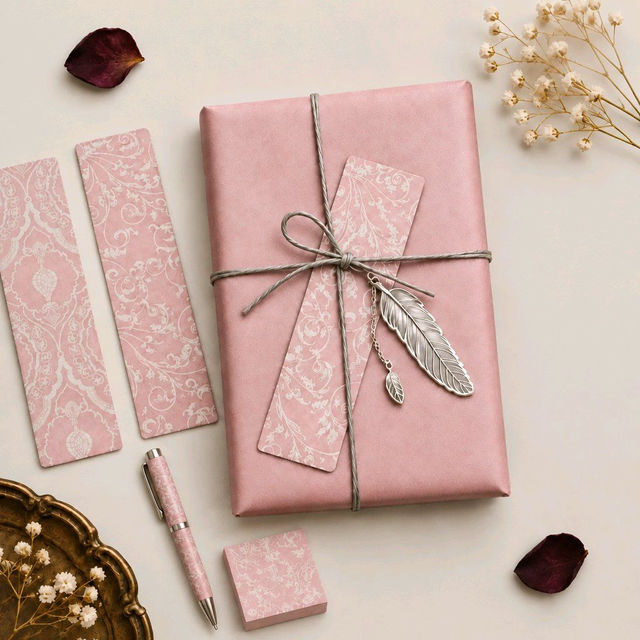 Blind Date with a Book | Curated Mystery Book Gift with Aesthetic Stationery & Goodies