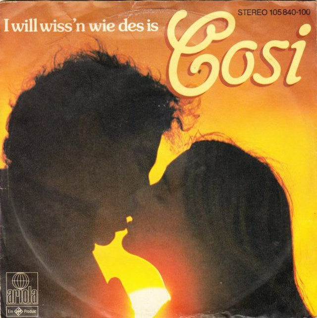 Cosi - I Will Wiss&#039;n Wie Des Is