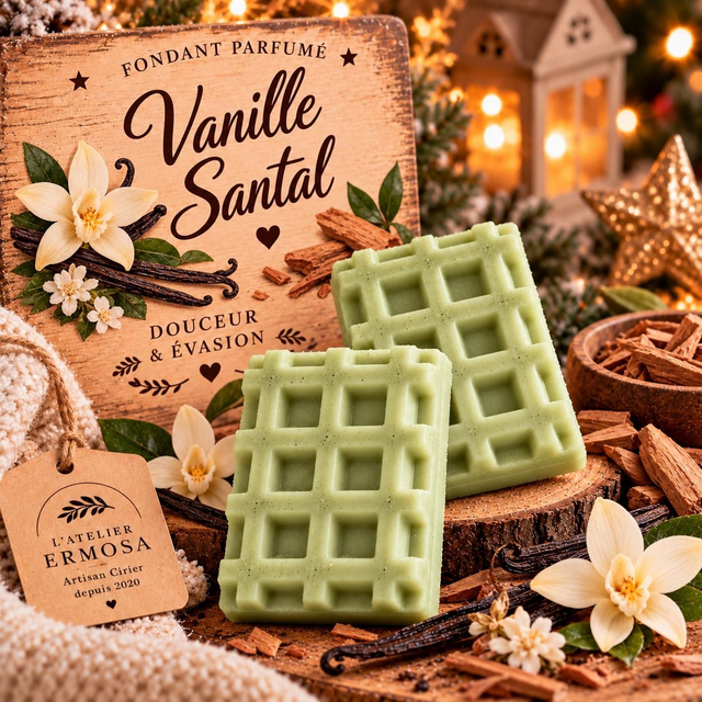 3.Fondant vanille santal 