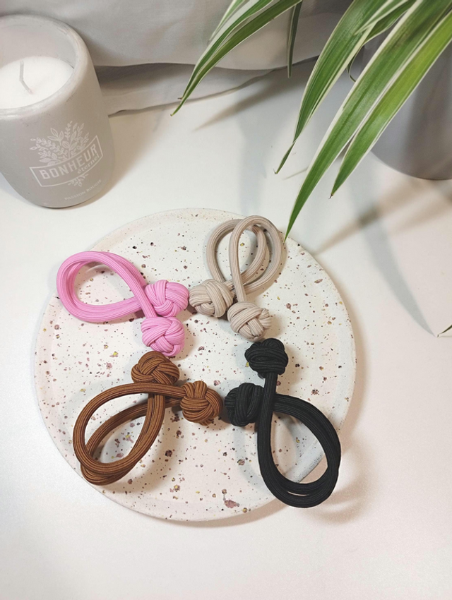 Élastique d'allaitement – Élastique nœud multifonction pour attacher les cheveux ou le vêtement lors de l’allaitement 