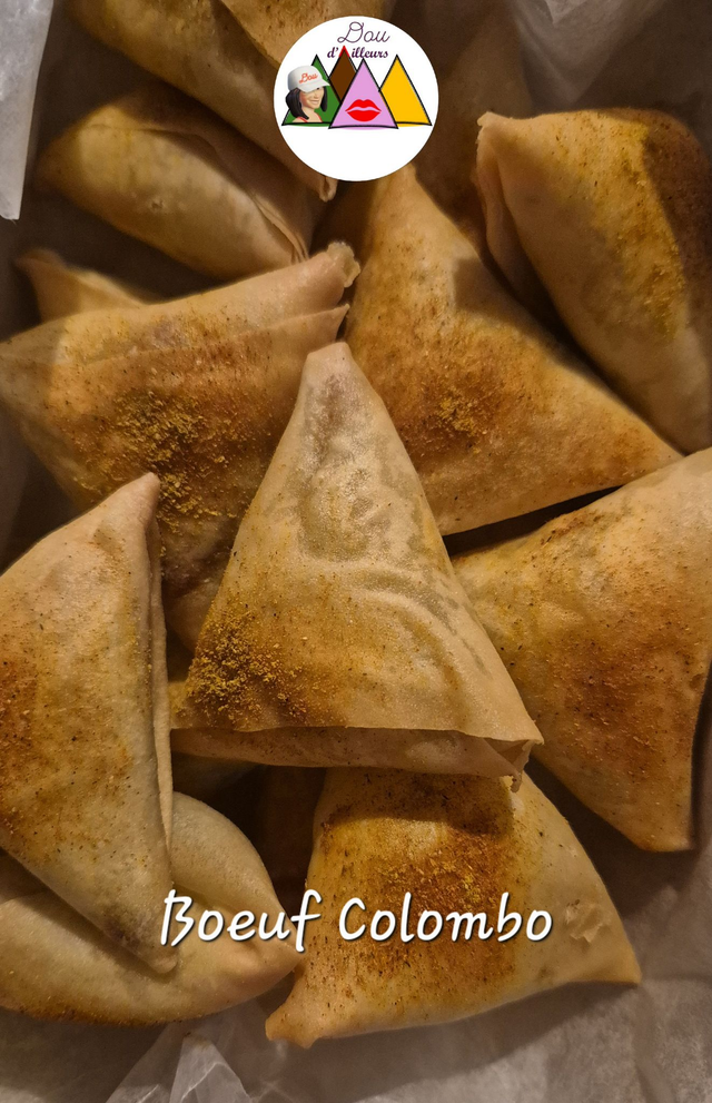 Samoussa boeuf colombo (hallal) x5