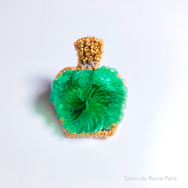 Broche Flacon Vintage 