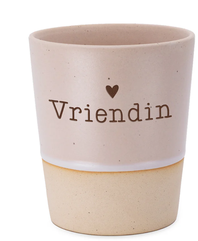 Special ceramics mok Vriendin