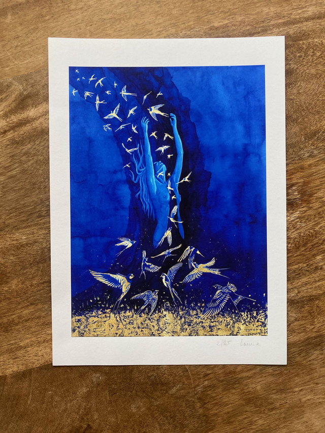 Fine art print "Dissolving into the Everything"