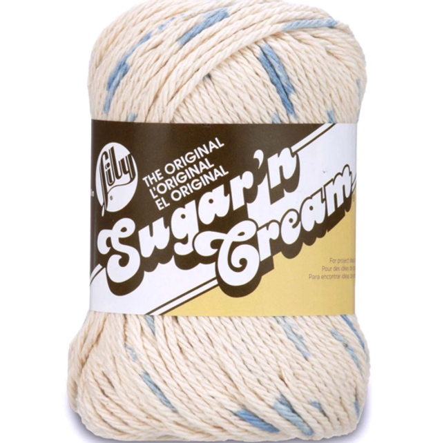 Sugar N Cream Denim Blue Prints