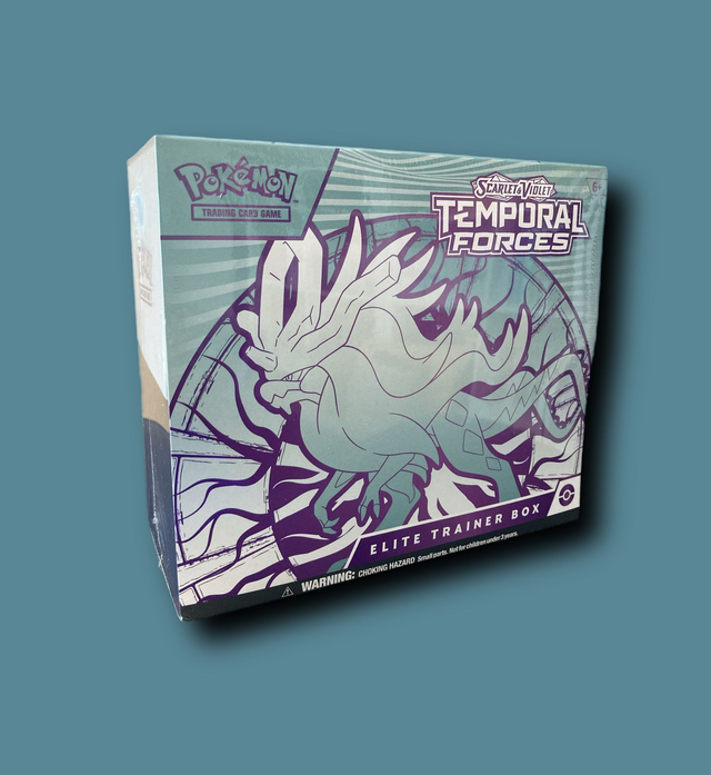 Pokemon Scarlet &amp; Violet 5: Temporal Forces Elite Trainer Box (RRP £49.99)