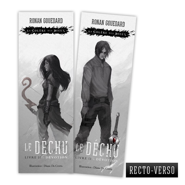 Marque-page &quot;Le Déchu t.2&quot; (spécial Ulule)