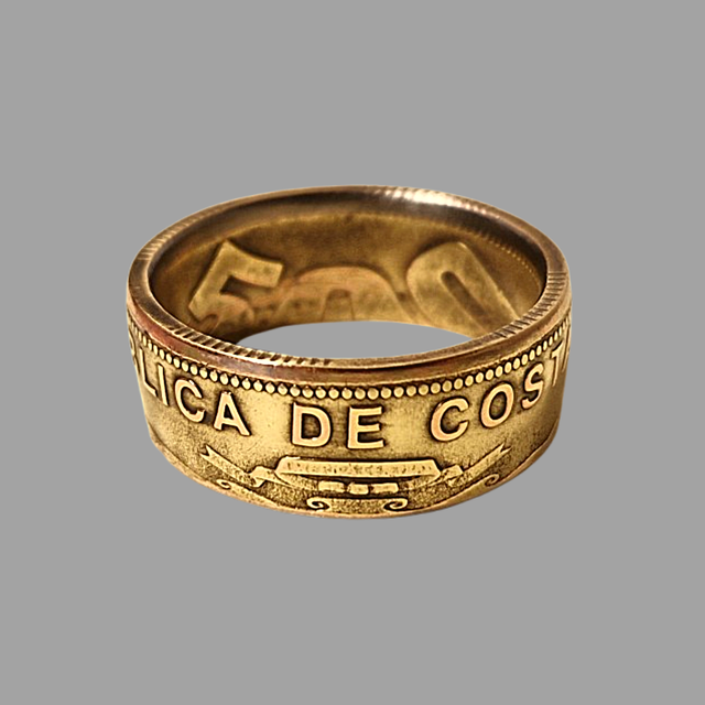 Costa Rica 500 Colones 2007 Coin Ring