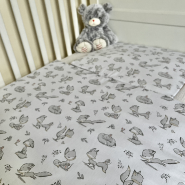Little Fox & Friends | Kids Blanket Set