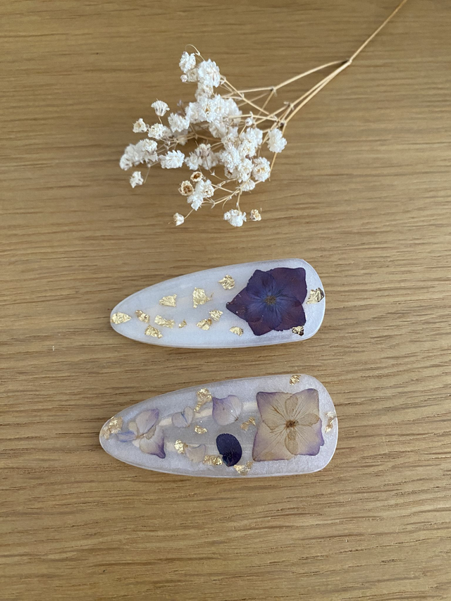 Barrette Andrea - hortensia