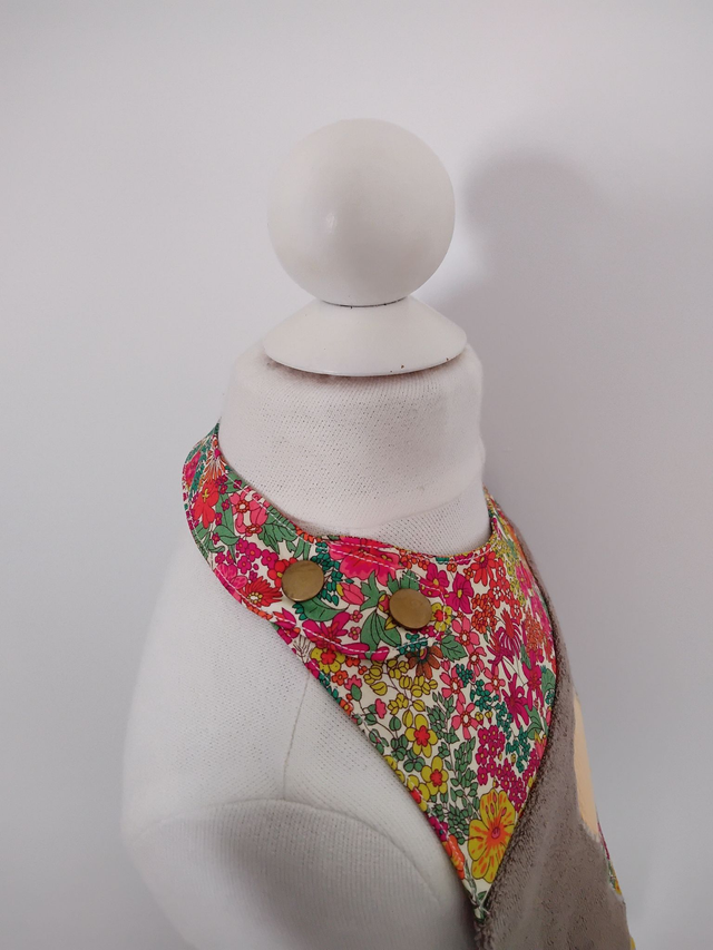 Bavoir Liberty Fleuri