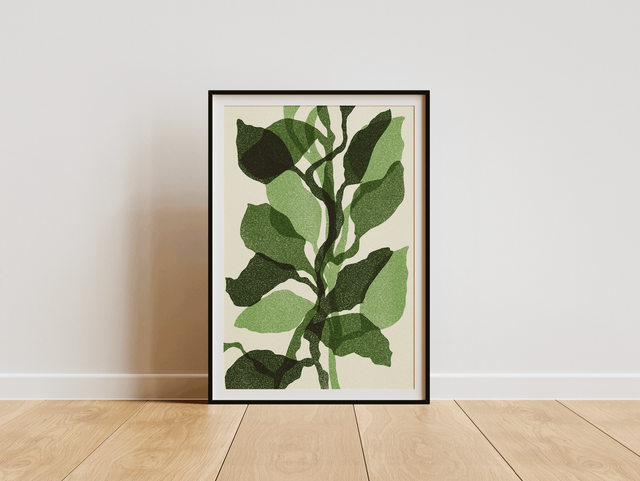 Tangled Leaves Print