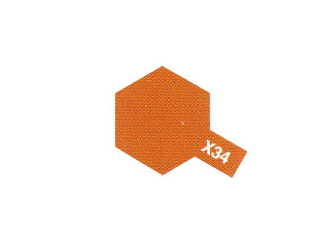 X34 Brun Métal brillant tamiya 81534
