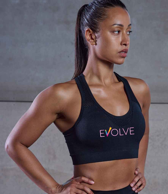 TL696 Tombo ladies Seamless Crop Top