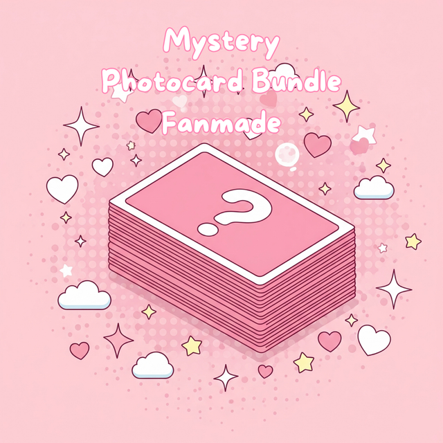 📦 MYSTERY KPOP RANDOM – Photocards Fanmade 🎶