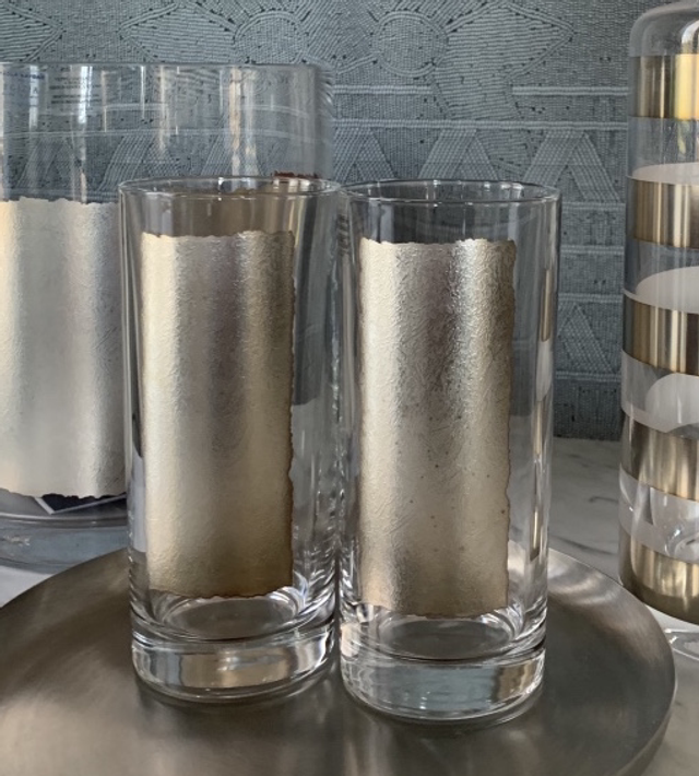 EGIZIA Chandi Argento / Box due Bicchieri HB XL7 DOF by Paola Navone