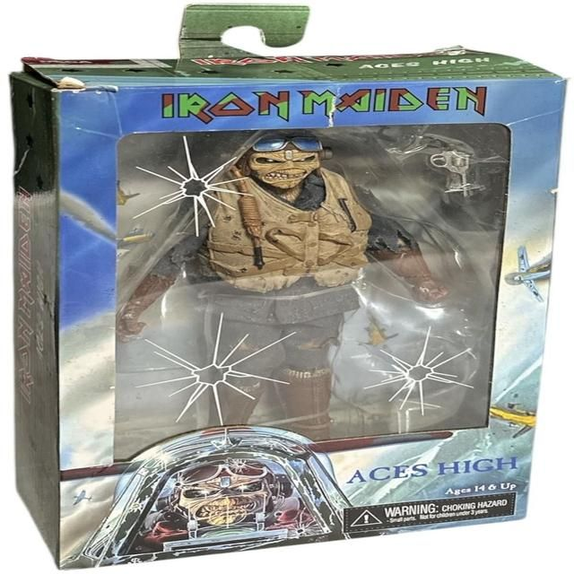 Iron Maiden: Retro Action Figure Aces High Eddie 20 Cm