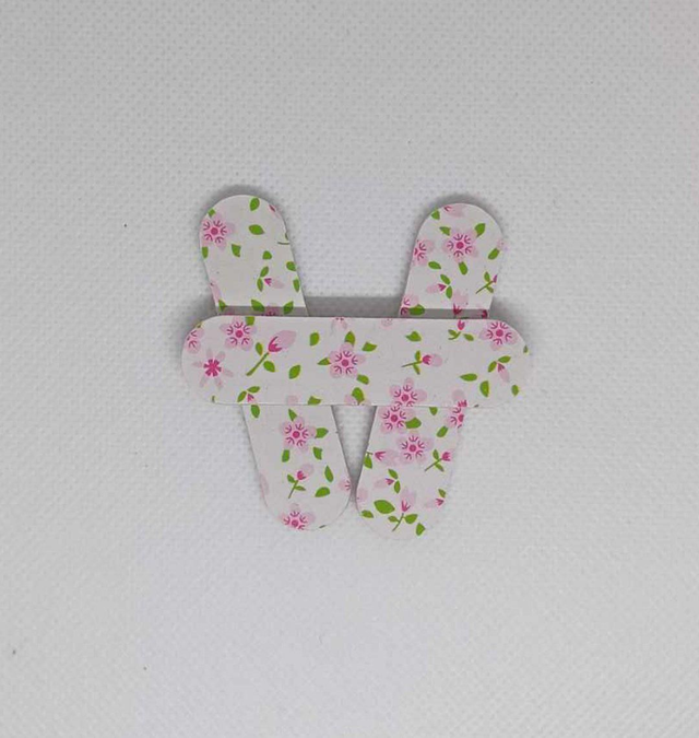 Mini lime fleurie x3