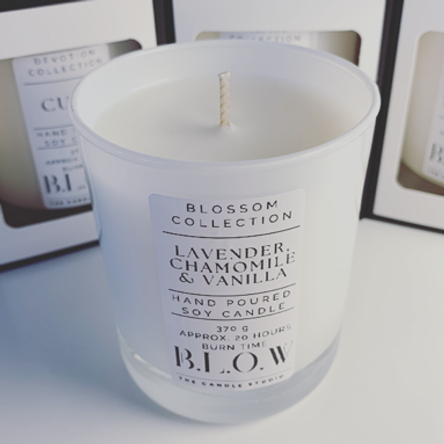 Blossom Collection - Lavender, Chamomile and Vanilla Candle