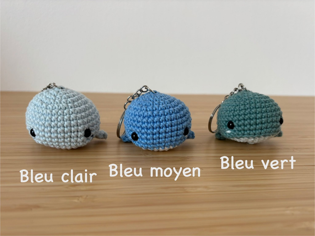 Porte-clé Baleine