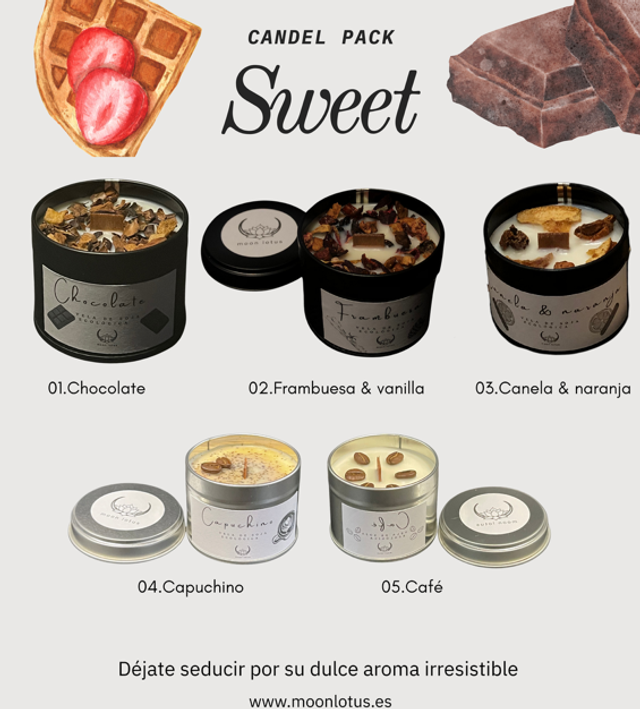 Sweet candle pack