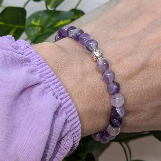 Bracelet "Améthyste" 6mm BR-003