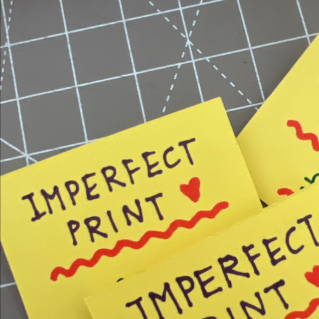 Imperfect print