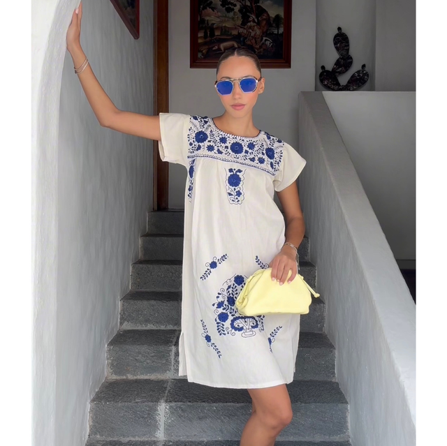 Vestido Chanel azul 