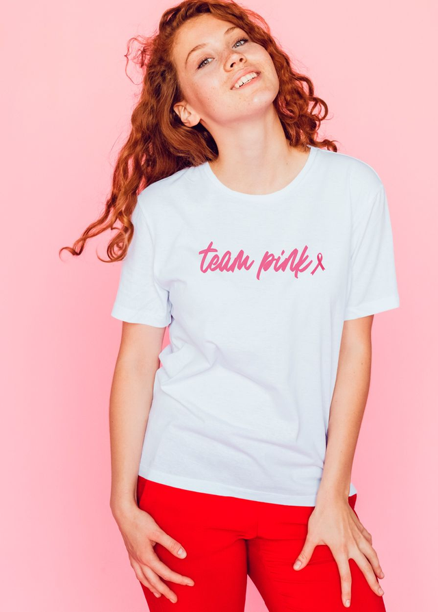 T-Shirt Filgood Octobre Rose Team pink