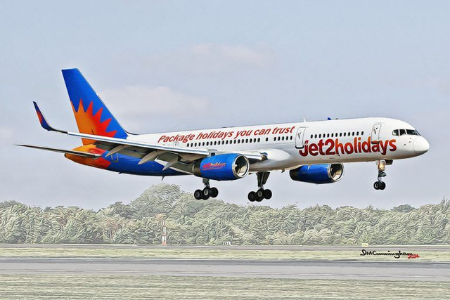 C241100 BOEING 757 JET2 G-LSAK Manchester