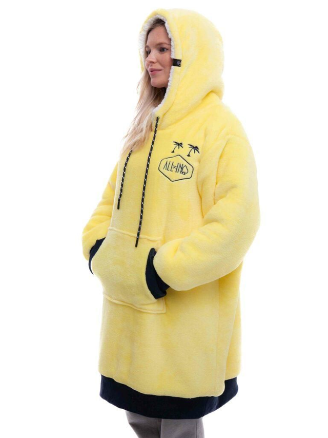 All In Poncho Plaid 100% Recyled Polyester Super Soft