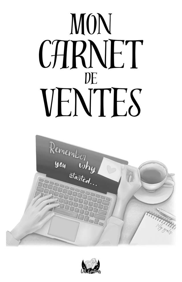 Intérieur carnet éternel A5 - Carnet de ventes