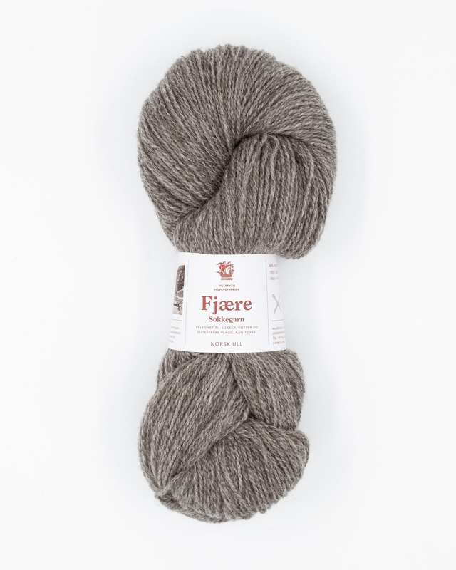 0585 - Medium Brown Heather (Fjære Sokkegarn)