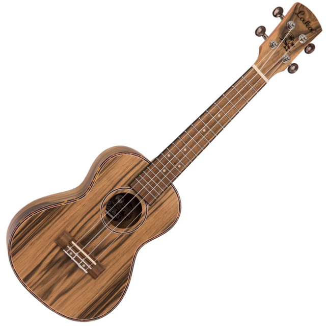 Laka Walnut Series Ukulele &amp; Carry Bag ~ Concert