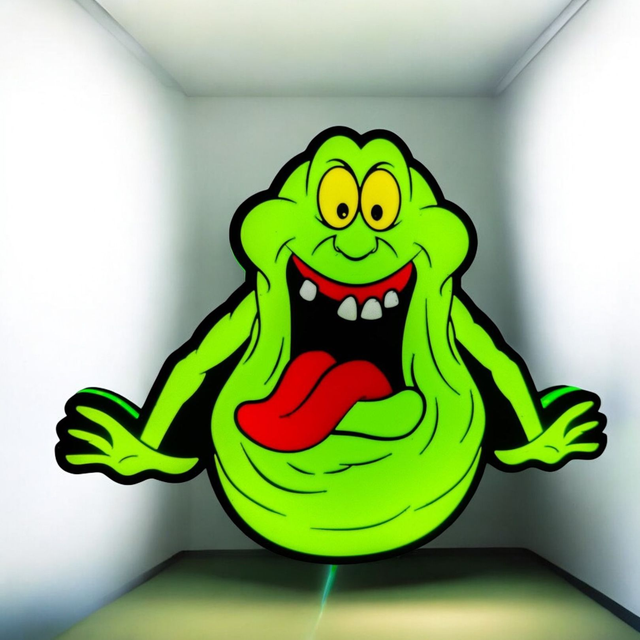 Lampe LED Ghostbusters - Slimer, le Fantôme Iconique ! 