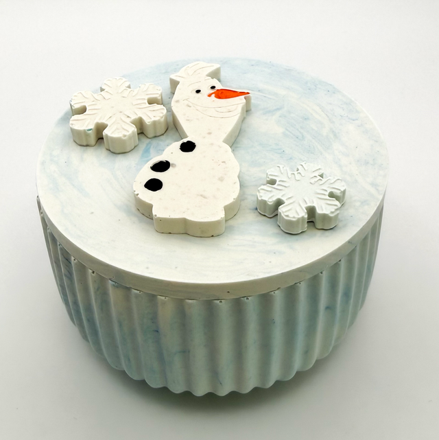 Boîte en jesmonite - Olaf