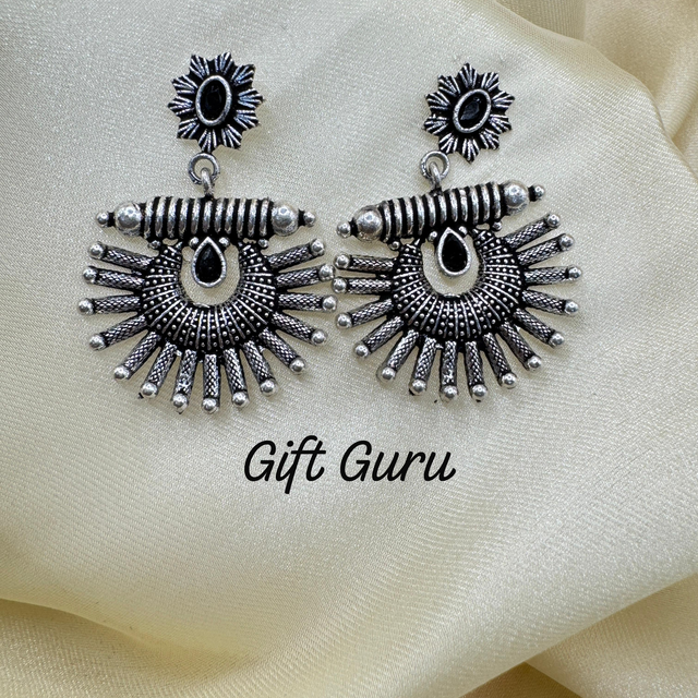 Oxidised Ear rings 