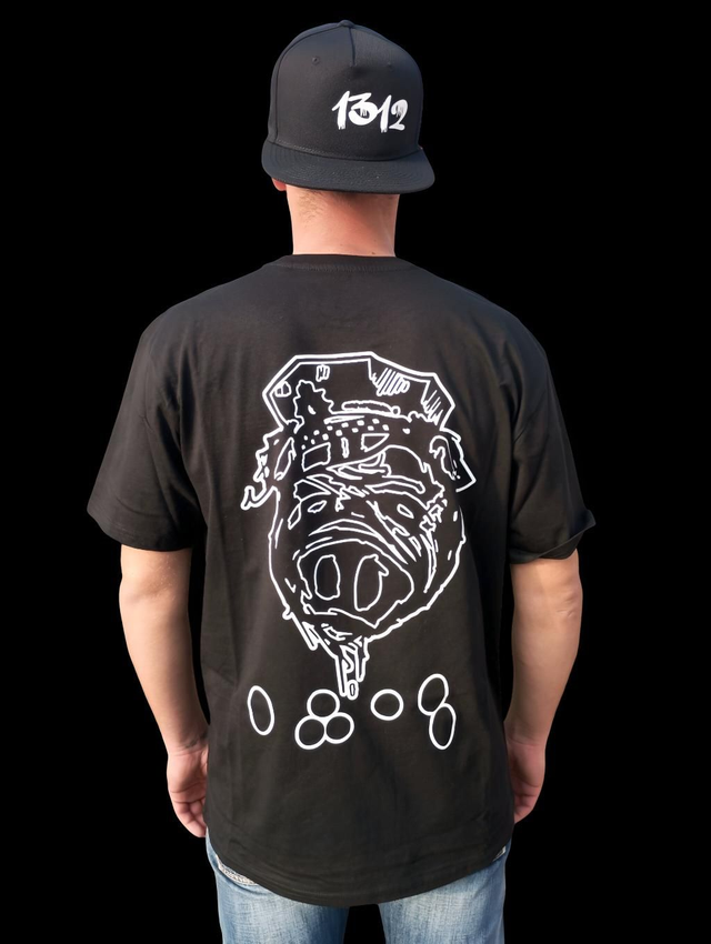 Tee-shirt Noir ACAB
