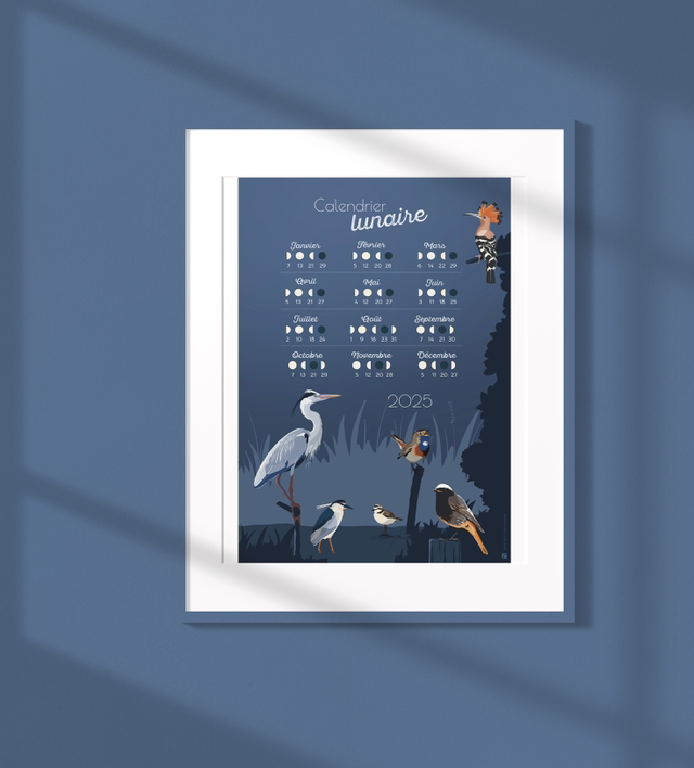 Calendrier lunaire 2025