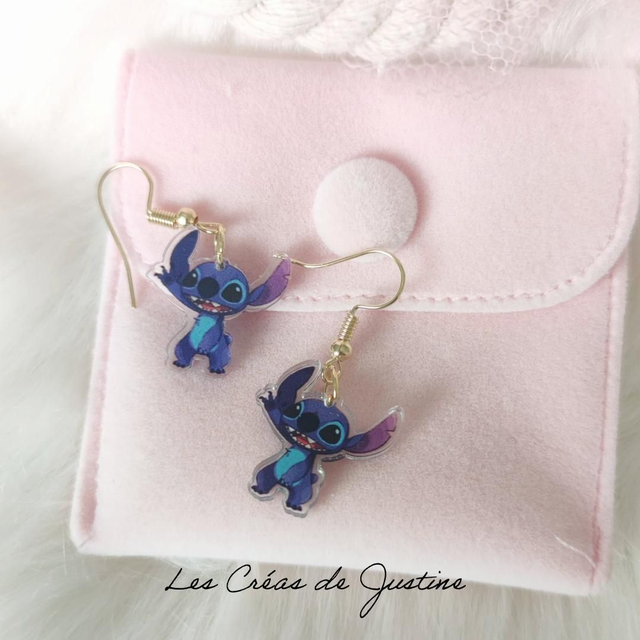 Boucles d&#039;oreilles Stitch 