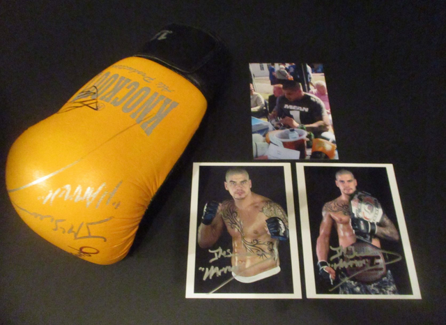 James 'The Hammer' McSweeney Authentic Autographed Signed Items In-Person At Our Event On 12th September 2009